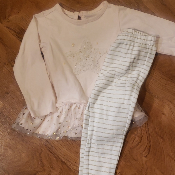 Willow and Wyatt girls 2T 2pc set top & pants - Picture 1 of 5